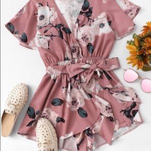 Shein Floral Romper
